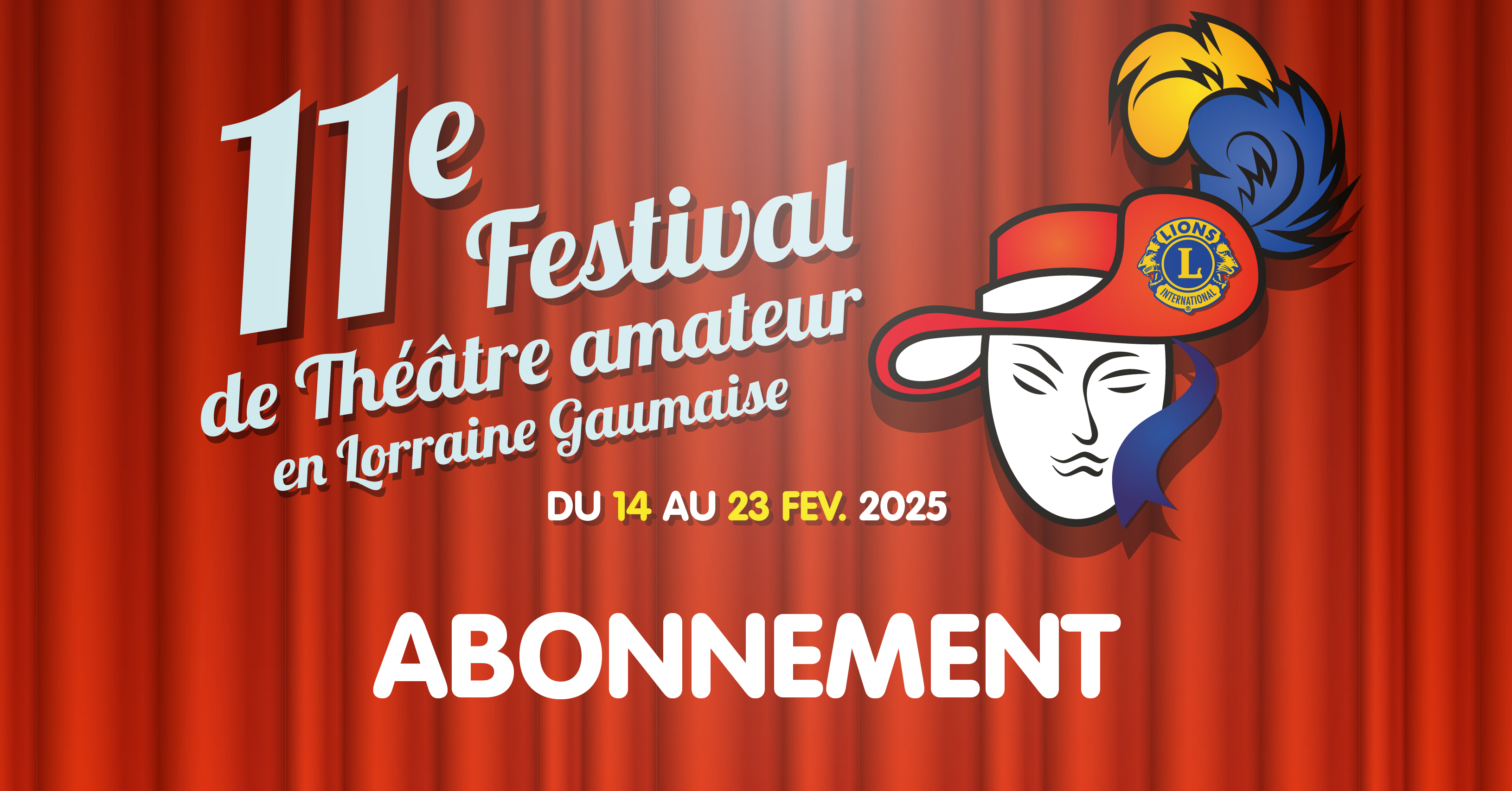 11ème édition du Festival de théâtre amateur